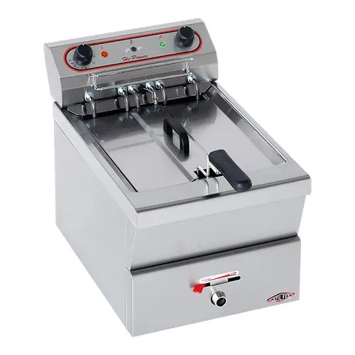 Elektrische frituurpan - Roestvrij staal - 9L - 3,5 kW - 31(h)x58x31cm Alleen Vandaag