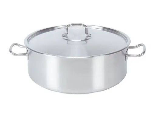Must-Have Kookpan / Soeppan RVS - Laag Model - 1,5 Liter - KEUZE UIT 9 MATEN