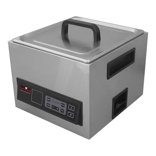 Op = Op Sous Vide 2/3GN - RVS - Incl. Deksel en 2 Handgrepen - Digitale Thermostaat 30/90Cº