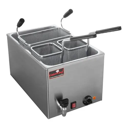 Meest Verkocht Pastakookapparaat - 18 liter - Inc 3 mandjes - 3200W - 230V - 350x480x(H)290mm