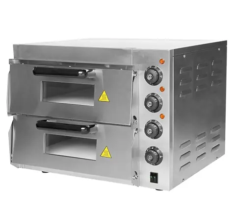 Fabrieksprijs Pizza Oven RVS - 50°C-350°C - 3000W - 560x560x(H)440mm