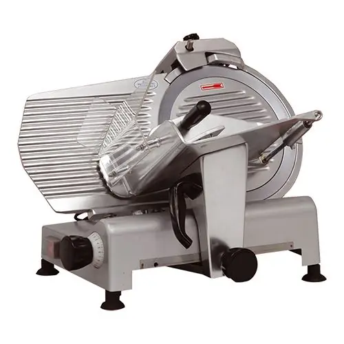Vleessnijmachine - 230V - 120W - Ø 220mm - 450x280x(H)320mm Fabrieksprijs
