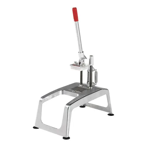 Seizoensaanbieding Patatsnijder Tafelmodel met Zuignap - RVS - Mesrooster 10x10mm
