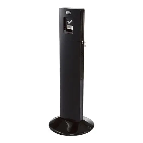 Rokerszuil BIG - Zwart - Eenvoudig te Legen - 1800 Sigaretten - (H)1090mm Direct Verzonden