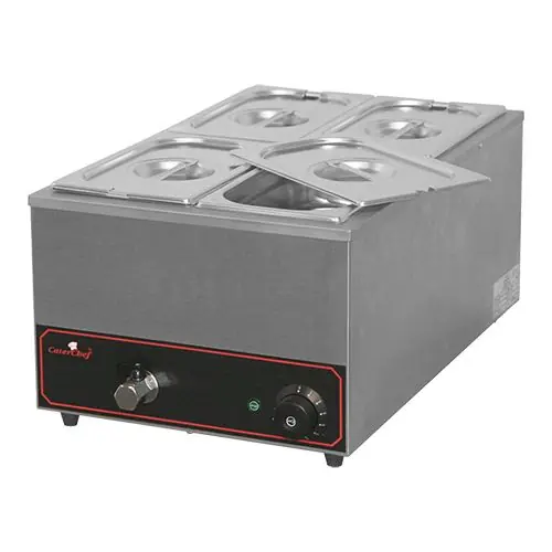 Op = Op Bain Marie - GN1/1-150mm - 4xGN1/4