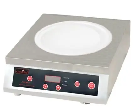 Wok Inductiekookplaat - 230V/3100W - 375x420x170(h)mm Finale Uitverkoop