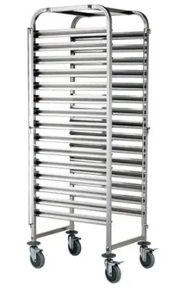 Chariot Echelle | 15x 600x400mm | Boulangerie | 1740(h)mm Nieuw