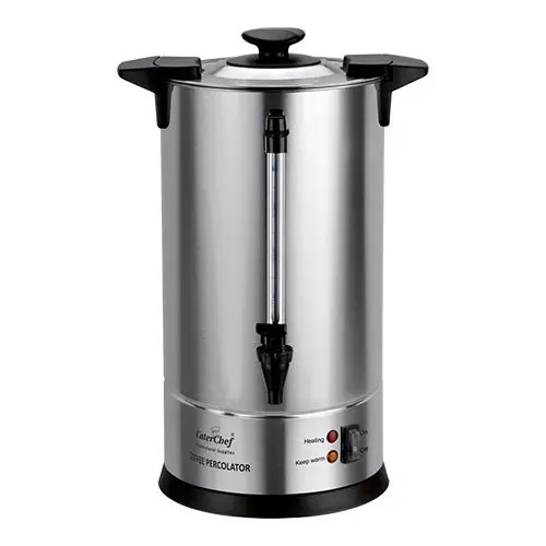 Percolator - Roestvrij staal - 80 kopjes - 9 liter Actieprijs