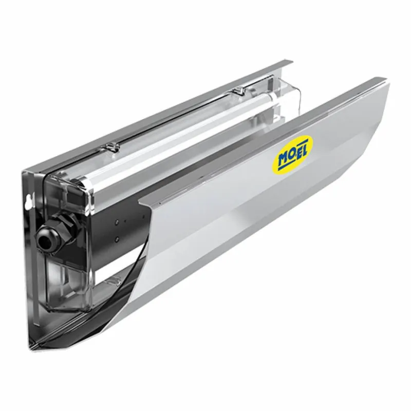 Insectenverdelger met Kleefplaat - 390m² Werkbereik - Wand- en Plafondbevestiging - 400x120x(H)160mm Superprijs