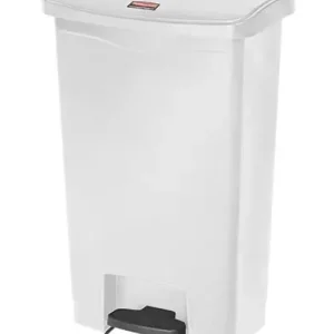 Hoge Kwaliteit Pedaalemmer StepOn Wit - Brandveilig - 460x300x(H)720mm - 50Liter