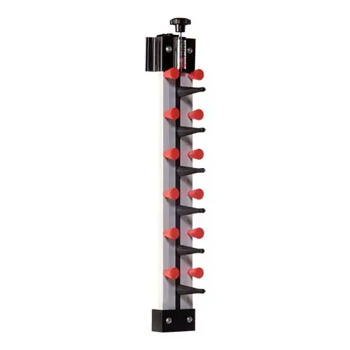 Bordenrek wandmodel - verstelbare bandjes - 6 borden Speciale Aanbieding