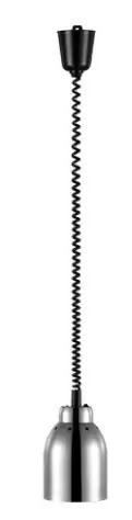 Beperkte Voorraad Warmhoudkap Chroom met Schakelaar - Snoer 180cm - Ø160x180mm