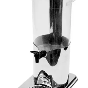 Buffet Drankdispenser Hoogglans RVS - 5 Liter met Aftapkraan - 330x220x(h)490mm Koopje