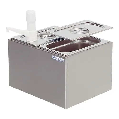 Sausdispenser Max Pro - 1x - Kunststof - 1/4 GN Beperkte Voorraad