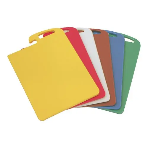 Veilige Betaling Snijplankenset - 6 stuks - HDPE 500 - geul aan 1 zijde - 450x300x(h)15mm