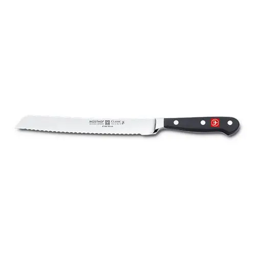 Broodgolfmes - 20cm - Wusthof - Dreizack "Classic" Veilige Betaling