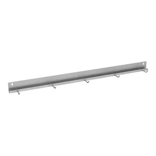 Merkproduct Troffelhouder - Roestvrij staal - 100 cm