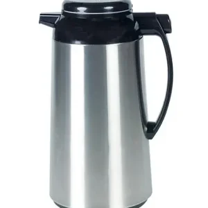Hoge Kwaliteit Thermoskan - RVS - drukknopsluiting in handvat - 1,3 liter