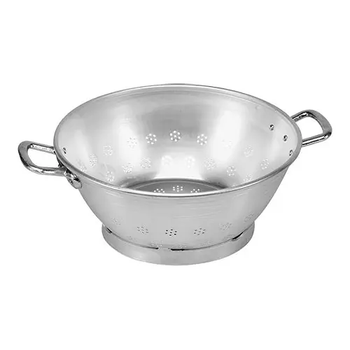 Alleen Vandaag Groentenvergiet - Aluminium - 2 handgrepen - Ø45cm