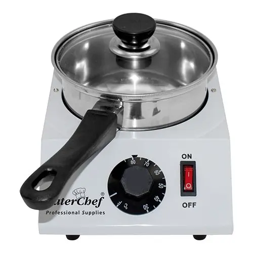 Koopje Chocolade / Sauzen Warmer 1 Pans - RVS - 30/80ºC - 17x23x(H)11cm