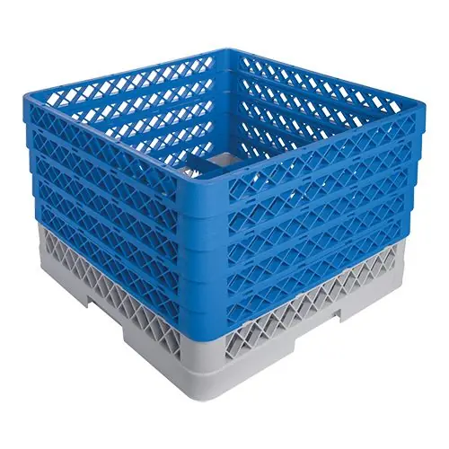 Bestekmand - Onderwerpen 16 - Klemframe - (1x compartiment 16 + 4x compartiment 00) Hoge Kwaliteit