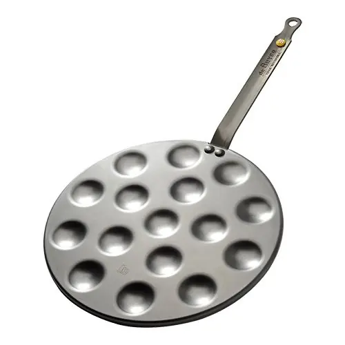 Gratis Retour Poffertjespan - plaatstaal - Ø27cm