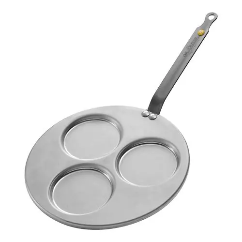 Actieprijs Blinipan - plaatstaal - 3xØ10cm