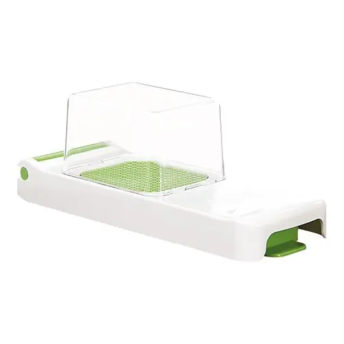 Groentesnijder Alligator - kunststof - Messenset 6x6mm Flitsaanbieding