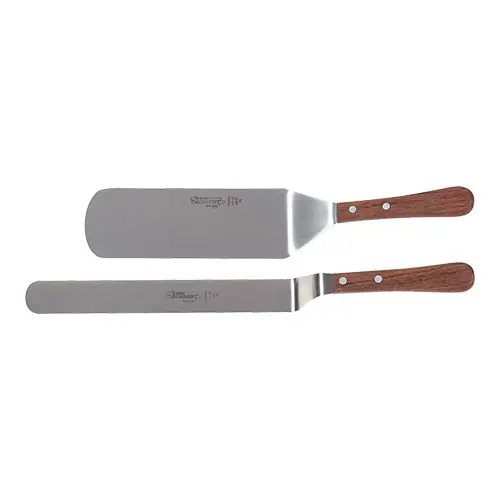 Finale Uitverkoop Pannenkoekmes voor Crepes met smal Lemmet - RVS - 26cm