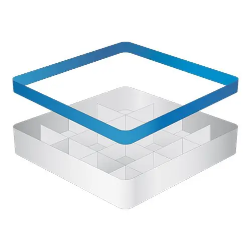 Exclusieve Aanbieding Bekerglazenkorf - 16 vakken - (h)12 cm - 11,2 cm diameter