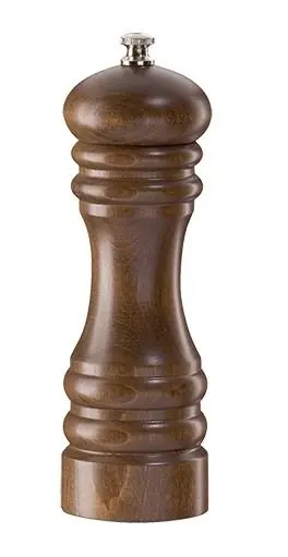 Gereduceerde Prijs Zoutmolen - Hout - Donker - 18 cm