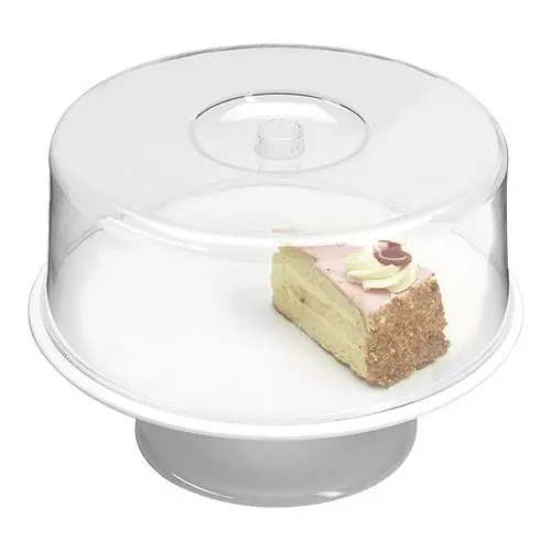 Korting Tortenplatte mit Drehfuß | Melamin | Ø32cm