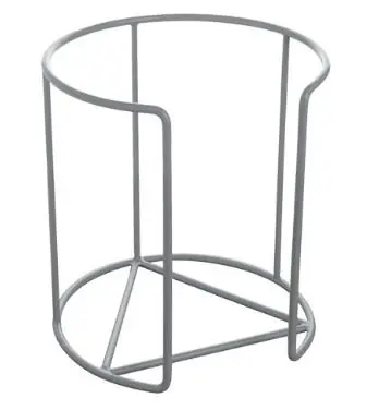 Tellerstapler | Kunststoff Draht | Grau | Ø25cm Merkproduct