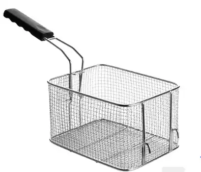Frituurmand - 8L - Inklapbare handgreep Speciale Aanbieding