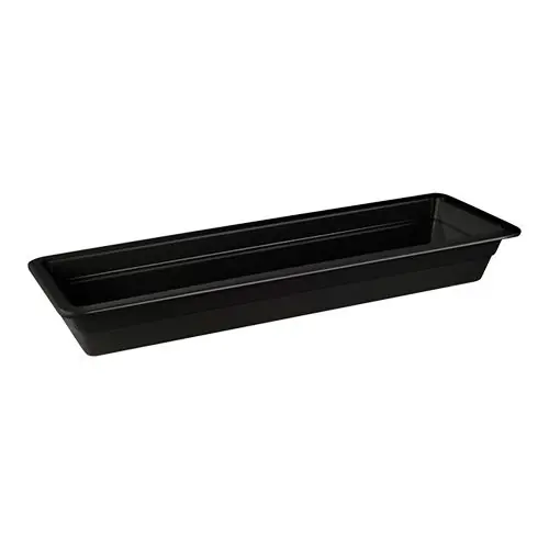 Express Levering GN-bakken - Zwart - melamine - 2/4GN-65mm