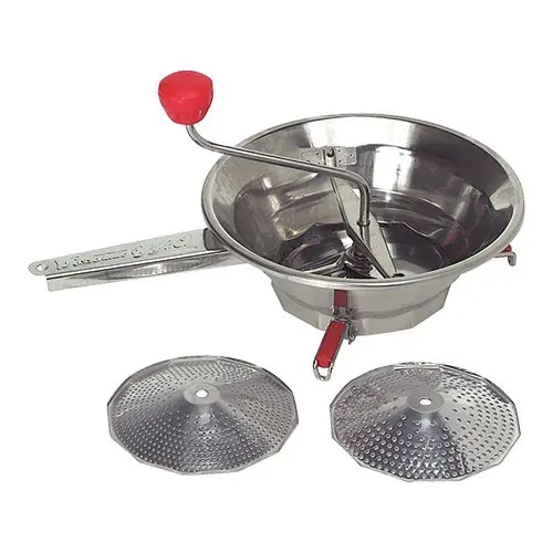 Gemüse Sieb | Edelstahl | 3 Siebeinlagen | Ø24cm Dagaanbieding