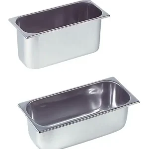 Ijs-uitschepbak RVS - 7,1 Liter - 360x165x150(h)mm Meest Verkocht