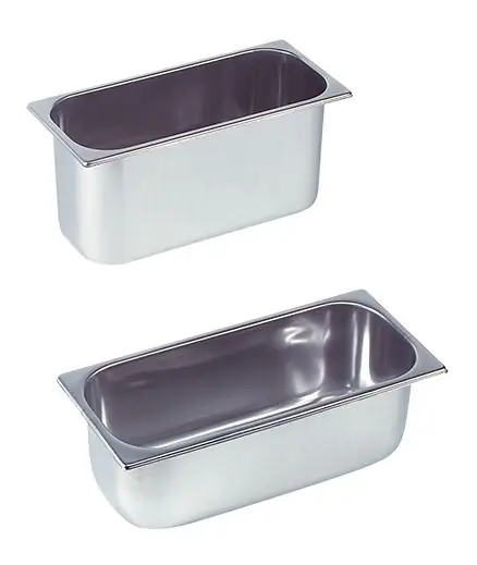 Ijs-uitschepbak RVS - 7,1 Liter - 360x165x150(h)mm Meest Verkocht