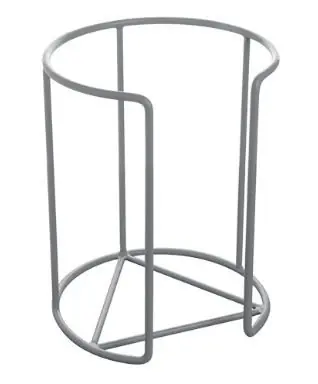 Tellerstapler | Kunststoff Draht | Grau | Ø22cm Veilige Betaling