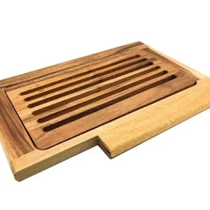 Broodsnijplank met Kruimelvanger - 380x260x(H)20mm Snelle Levering