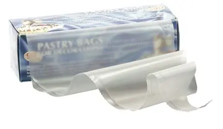 Gecertificeerd Poche Patissiere Jetable | Plastique Transparent | 40cm | 100 Pièces