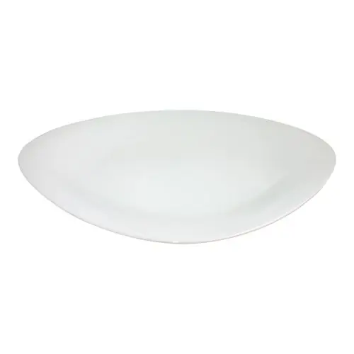 Bord - Wit - Ovaal - Porselein - 30,5x24,2cm Gratis Retour