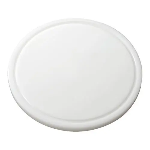 Finale Uitverkoop Snijplank- HDPE 500 - Ø 300x20mm - wit