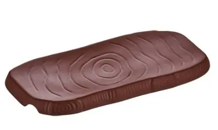 Laatste Kans Serveerplateau Hout-Look - 350x180x30(h)mm
