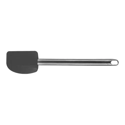 Rechtstreeks Van De Fabrikant Rubberen schraper met roestvrijstalen handgreep - 30cm - 260°C