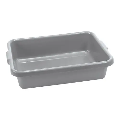 Opruimingscontainer met handvatten - kunststof - Grijs Aanbieding