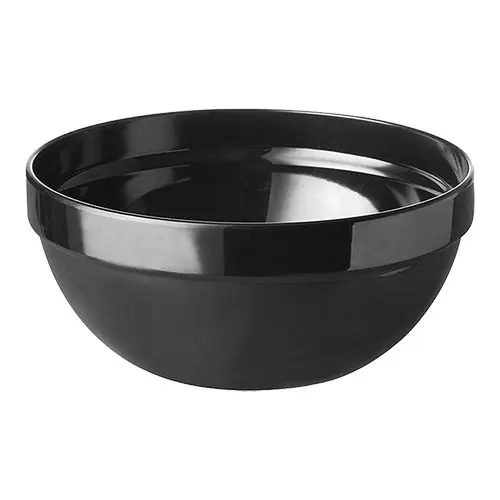 Gecertificeerd Servierschale | Melamin | Rund | Schwarz | Ø20cm