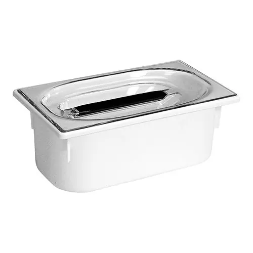 GN Behälter | Polypropylen | Weiß | 1/4GN-100mm Gereduceerde Prijs
