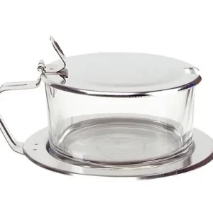 kaasdoos - Roestvrij staal/glas Aanbieding