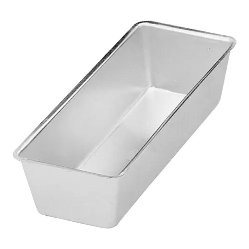 Finale Uitverkoop Bakvorm taart - Aluminium - 7(h)x22x9cm